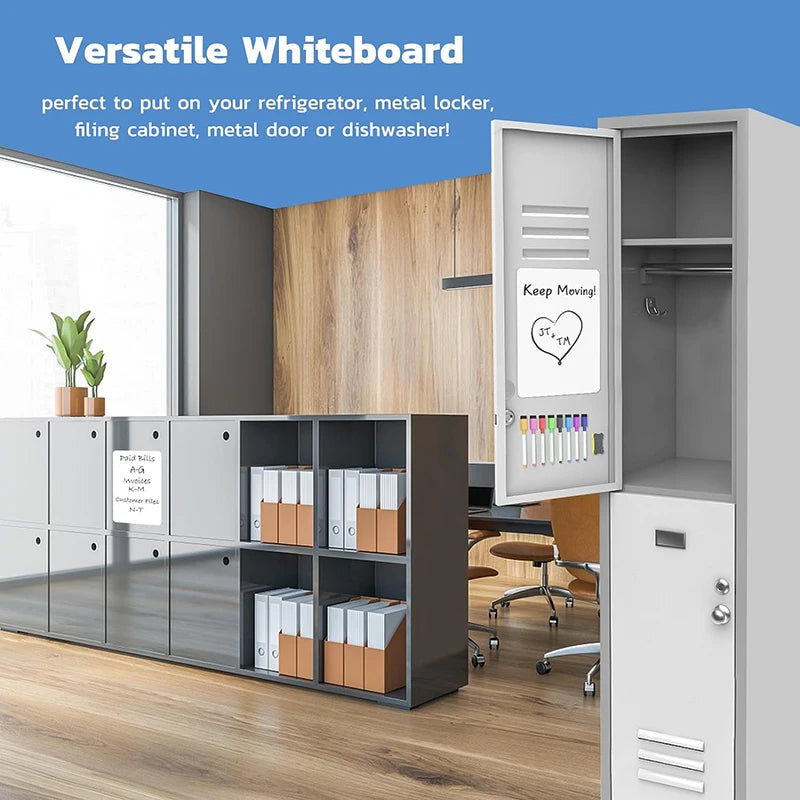 A3 Magnetic Whiteboard for Fridge | Family Planner, Grocery List & Meal Planning Board