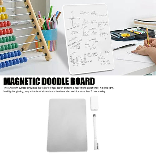 A5 Magnetic Writing Board – Reusable Erasable Drawing & Writing Tablet (No Batteries Needed)