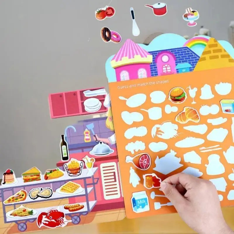 Reusable Sticker Busy Book (Multi-Themes)