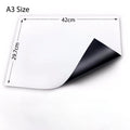 A3 Magnetic Whiteboard for Fridge | Family Planner, Grocery List & Meal Planning Board