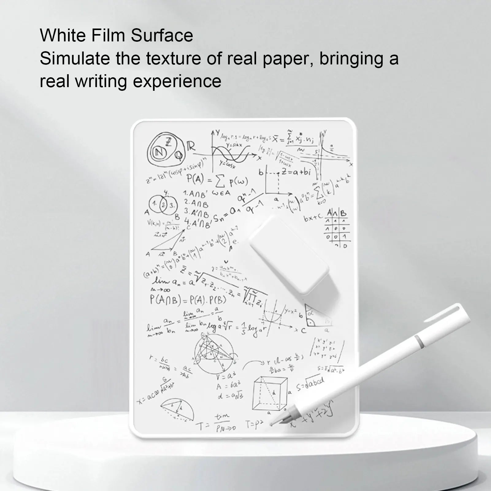 A5 Magnetic Writing Board – Reusable Erasable Drawing & Writing Tablet (No Batteries Needed)