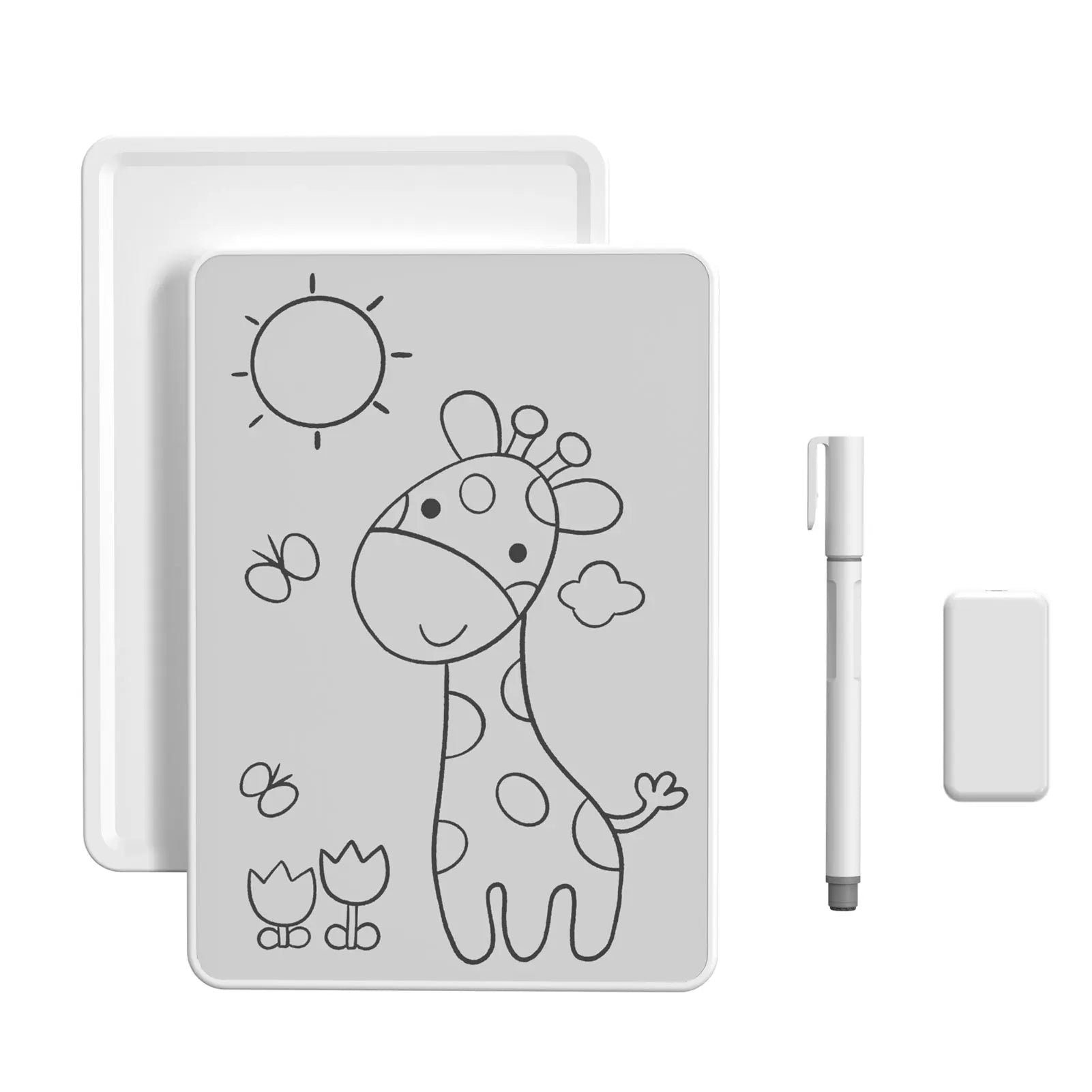 A5 Magnetic Writing Board – Reusable Erasable Drawing & Writing Tablet (No Batteries Needed)