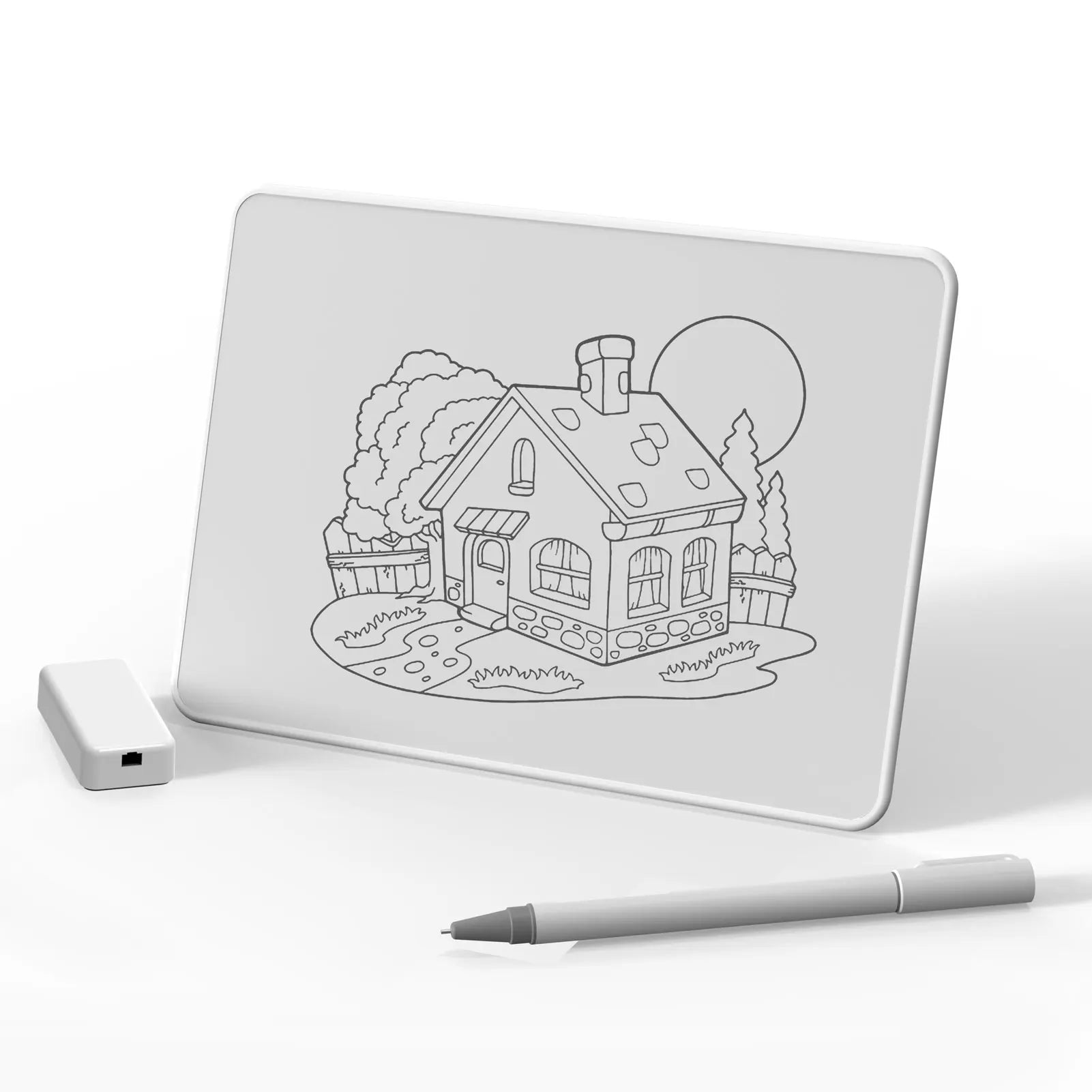 A5 Magnetic Writing Board – Reusable Erasable Drawing & Writing Tablet (No Batteries Needed)